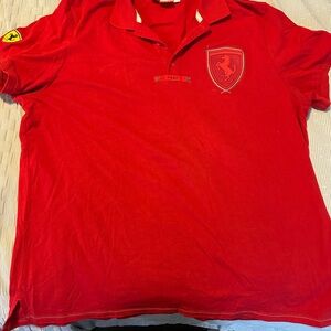 Ferrari Red Polo Shirt